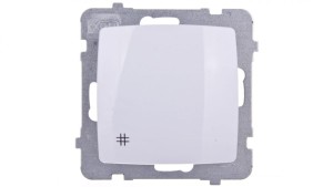 KARO Łącznik krzyżowy biały ŁP-4S/m/00