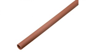 Rura termokurczliwa cienkościenna, odcinki 1m, SRC1 2,4/1,2 brązowa, 427516 /100szt./