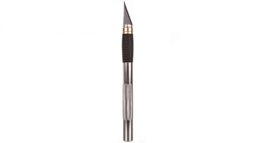 Nóż modelarski 155 mm 3 ostrza metalowy uchwyt 17B703