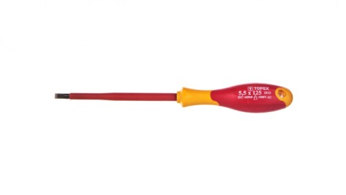 Wkrętak płaski 5,5 x 125 mm izolacja do 1000V stal CrMo 39D473