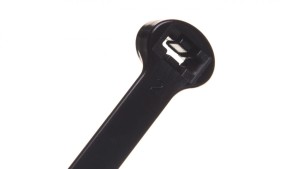 Opaska kablowa 220x7,5 czarna UV 2-LOCK zęby stalowe BMTN2275 /100szt./