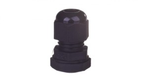 Dławnica kablowa poliamidowa PG9 IP68 DP 9/H BK czarna E03DK-01030300101 /100szt./