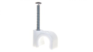 Uchwyt do kabli ISO 7mm z gwoździem 2x25mm 2007 25 RW 2225514 /100szt./