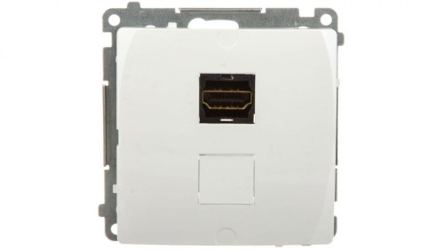 Simon Basic Gniazdo HDMI białe BMGHDMI.01/11