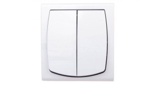 MADERA Łącznik hermetyczny świecznikowy IP44 biały ŁNH-2N/00