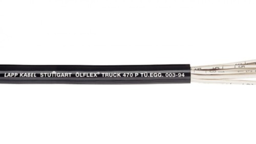 Przewód do przyczep OLFLEX TRUCK 470 P (FLRYY11Y) 2x1,5 biały/czarny 7027020 /bębnowy/