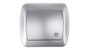 Simon Akord Łącznik krzyżowy aluminium metalizowane AW7/26