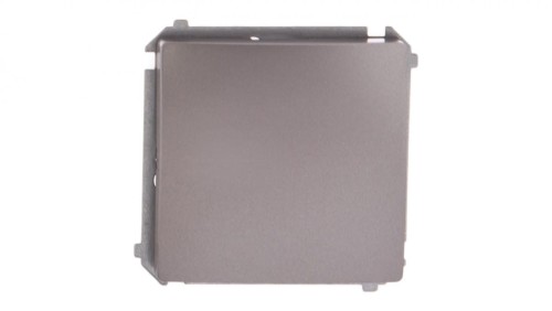 Simon Basic Łącznik jednobiegunowy, szybkozłącza, stal inox BMW1.01/21