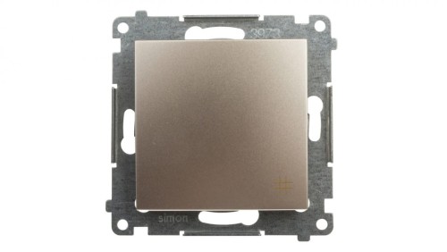 Simon 54 Łącznik krzyżowy, szybkozłącza, złoty mat DW7.01/44
