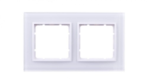 Berker.B.7 GLAS Ramka 2- krotna szklana śnieżnobiała 10126909
