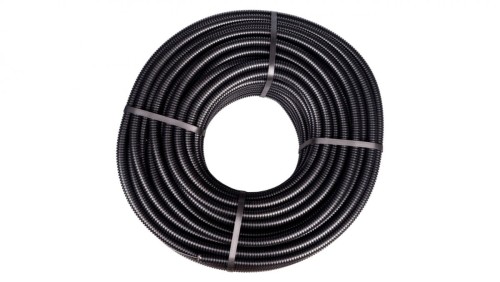 Rura karbowana z pilotem 20mm czarna 750N FK15/20F DX15120R /100m/
