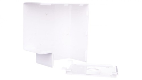 Simon Connect Kąt prosty płaski kanału kablowego Cabloplus PVC 90x55mm czysta biel TKA101208-9