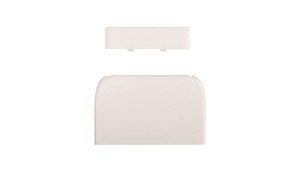 Końcówka kanału DLP 80x35/50 biała 010722