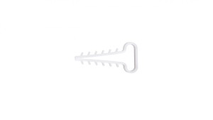 Uchwyt szybkiego montażu płaski USMP-5 YDYp 5x2,5mm i 5x1,5mm 16.4 /100szt./