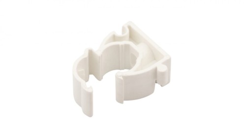 Uchwyt zamknięty do rur 13mm biały UZ 13 10180 /100szt./
