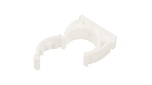 Uchwyt zamknięty do rur gładkich UZ 28 biały 68046 /100szt./