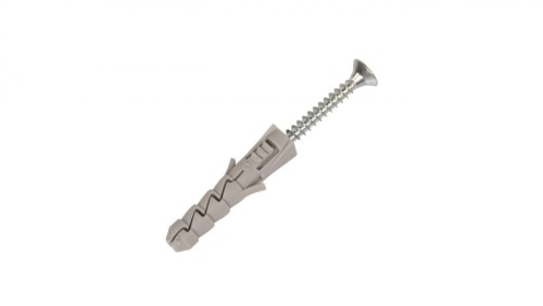Kołek rozporowy Koelner FIX-08+450 8 x 40 mm z wkrętem 4,5 x 50 mm (200 szt.) – do mocowań ściennych