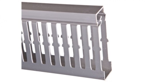 tehalit Kanał grzebieniowy BA7A 25x80mm PVC szary BA7A80025 /2m/