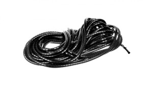Wąż osłonowy spiralny do przewodów 10-40mm KW 12 czarna 61722840 /25m/