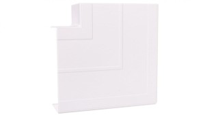 Naroże płaskie nakładane RAPID 45-2 172x172x56 GK-FH53130RW białe 6113270 /2szt./