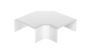 Pokrywa kątowa EKD 80x40mm biała 8503