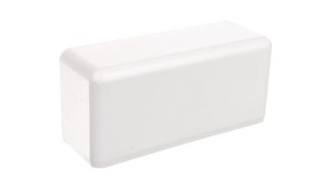 Pokrywa końcowa EKD 120x40mm biała 8581