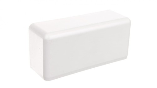 Pokrywa końcowa EKD 120x40mm biała 8581