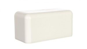 Pokrywa końcowa EKE 140x60mm biała 8561