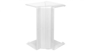 Pokrywa narożna wewnętrzna 160x65mm kremowo-biała 82-98 stopni PK160X65D 8485