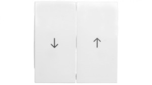 B.Kwadrat Klawisz podwójny symbol /strzałka/ biały 5316258999
