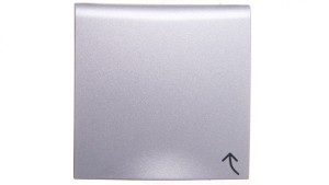 B.Kwadrat/B.7 Płytka czołowa gniazda z/u z pokrywą z przesłonami styków aluminium 3965838994