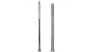 Kołek wbijany nylonowy szybkiego montażu z lejkiem 8  120 mm /opakowanie kartonowe Koelner FX-08L120 /50 szt./