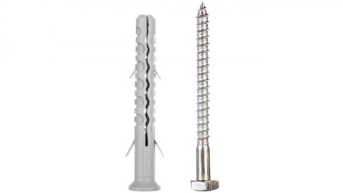 Kołek ramowy Koelner KD-10080 1080 mm z wkrętem heksagonalnym – do konstrukcji ściennych – 50 szt.