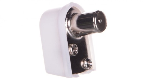 Wtyczka antenowa kątowa TV IEC 11502 /10szt./