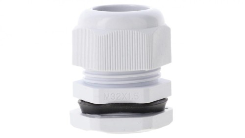 Dławnica kablowa fi 18-25mm M32 IP68 szara tworzywo 34.532