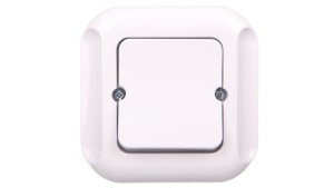 TOPAZ Łącznik pojedynczy biały WP-1T