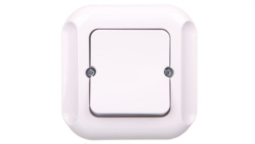 TOPAZ Łącznik pojedynczy biały WP-1T