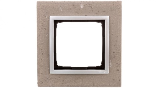 Simon 54 Nature Ramka pojedyncza beton - MOKRA ROBOTA DRN1/96