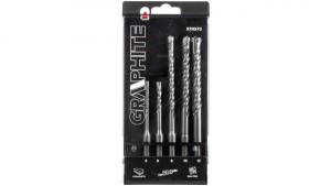 Zestaw wierteł do betonu SDS+ quatro 5, 6 x 110 mm + 8, 10, 12 x 160mm /zestaw 5szt./ 57H572