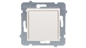 ARIA Łącznik jednobiegunowy ecru ŁP-1U/m/27