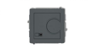 DECO Regulator elektroniczny temperatury z czujnikiem powietrznym grafitowy mat 28DRT-2