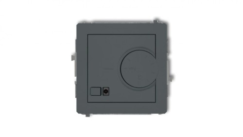 DECO Regulator elektroniczny temperatury z czujnikiem powietrznym grafitowy mat 28DRT-2