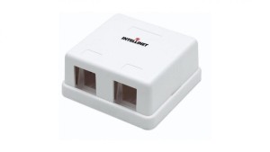Obudowa Gniazda Keystone 2-Port Natynkowa Intellinet