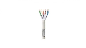 Kabel Skrętka Kat 6 S/FTP PIMF Drut 305m Box Szara SOHO CCA