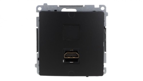 Simon Basic Gniazdo HDMI pojedyncze (moduł) czarny BMGHDMI.01/49