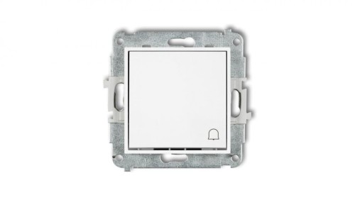 MINI Mechanizm łącznika zwierny dzwonek biały mat 25MWP-4