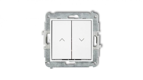 MINI Mechanizm łącznika żaluzjowego z podtrzymaniem biały mat 25MWP-88