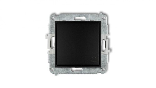 ICON Mechanizm łącznika zwierny dzwonek czarny mat 12IWP-4