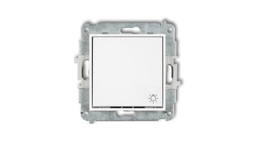 ICON Mechanizm łącznika zwierny światło biały mat 25IWP-5