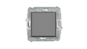 ICON Mechanizm łącznika krzyżowego (jeden klawisz bez piktogramu) szary mat 27IWP-6.1
